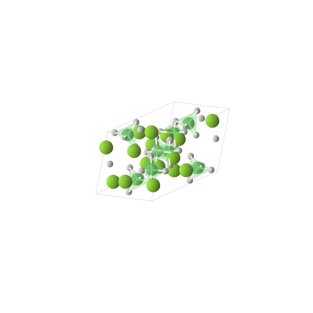 Crystal structure of Mg2NiH4 (monoclinic, C2/c (No. 15))