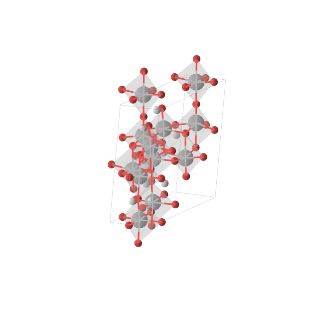 Crystal structure of V6H4O13 (monoclinic, Cm (No. 8))