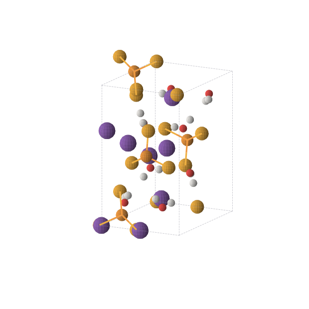 Crystal structure of H16O8P4Rb8Se12 (orthorhombic, Pnnm (No. 58))