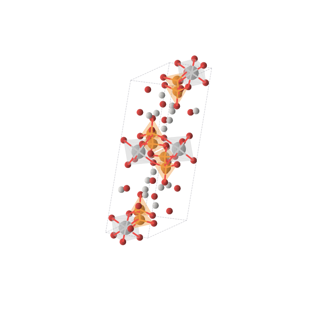 Crystal structure of H16O36P8Ti4 (monoclinic, P21/c (No. 14))