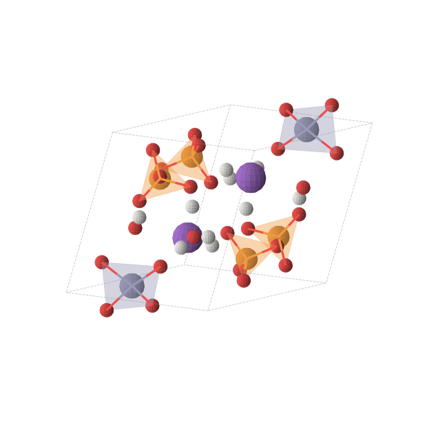 Crystal structure of H10K2O18P4Zn2 (triclinic, P-1 (No. 2))