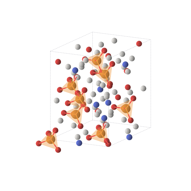 Crystal structure of PH6NO4 (orthorhombic, Fdd2 (No. 43))