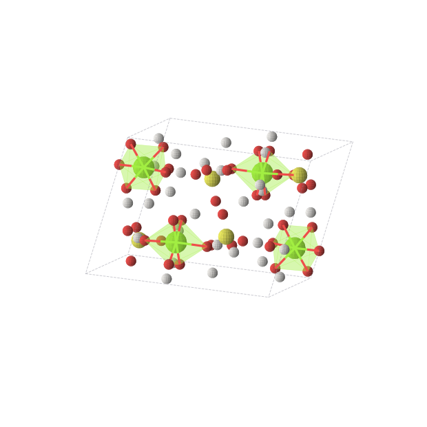 Crystal structure of H8MgO8S (monoclinic, P21/c (No. 14))
