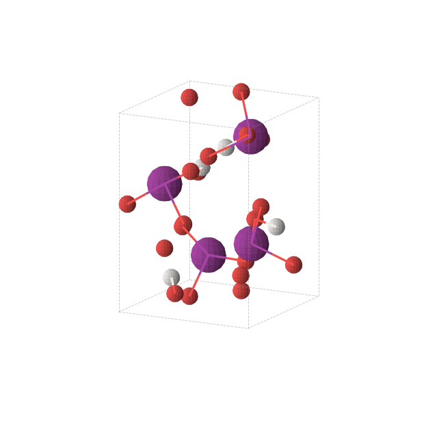 Crystal structure of H4I4O12 (orthorhombic, P212121 (No. 19))