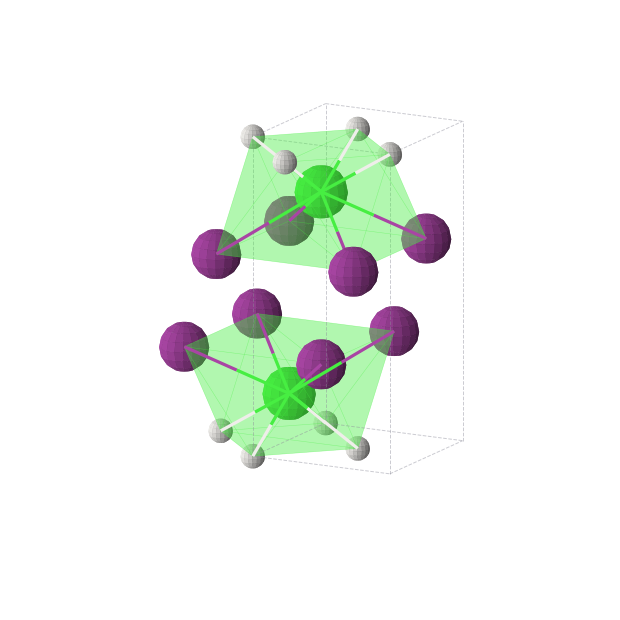 Crystal structure of HISr (tetragonal, P4/nmm (No. 129))