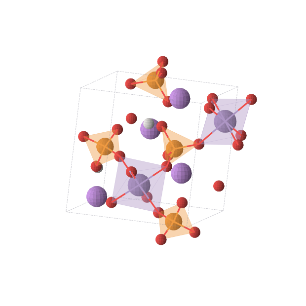 Crystal structure of Li2MnP2HO8 (monoclinic, P21 (No. 4))