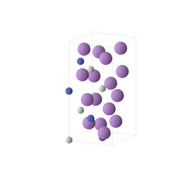 Crystal structure of Li4HN (tetragonal, I41/a (No. 88))
