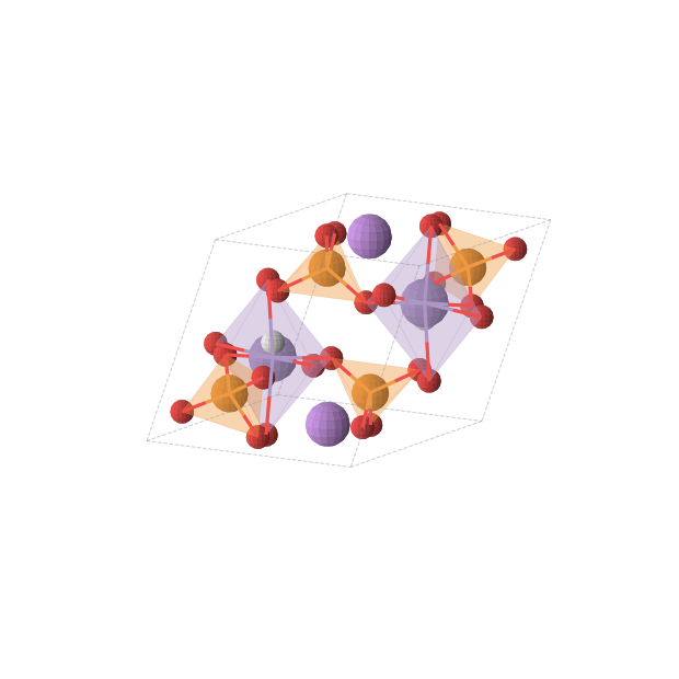 Crystal structure of LiMnP2HO7 (triclinic, P-1 (No. 2))