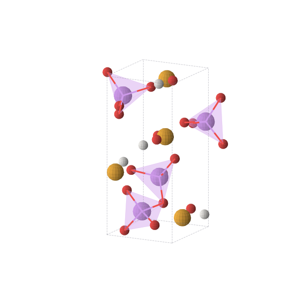 Crystal structure of LiHSeO3 (orthorhombic, P212121 (No. 19))