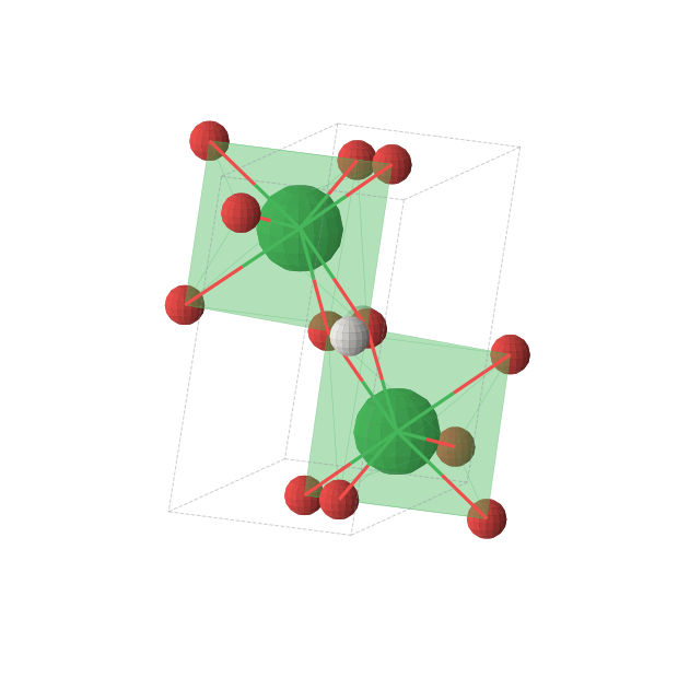 Crystal structure of LuHO2 (monoclinic, P21 (No. 4))