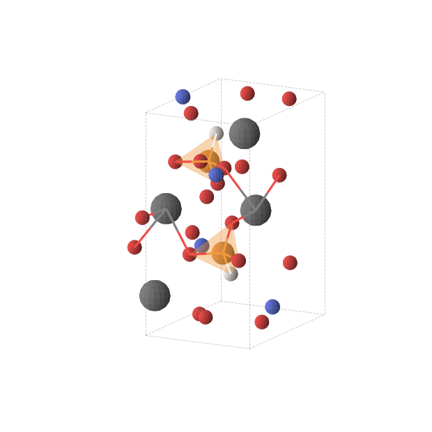 Crystal structure of H2N4O18P2Pb4 (orthorhombic, Pmn21 (No. 31))