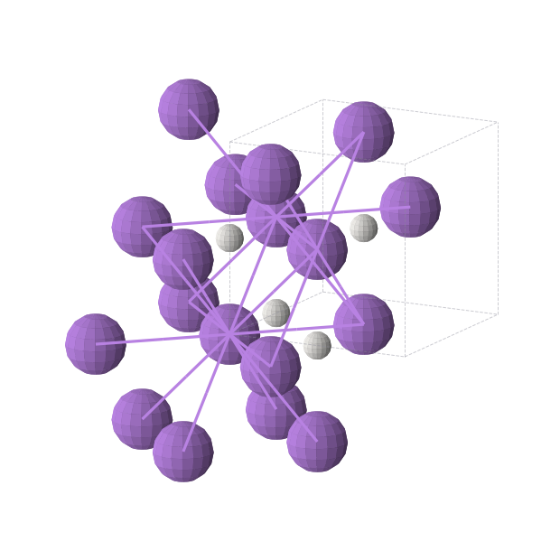 Crystal structure of NaH (cubic, Fm-3m (No. 225))