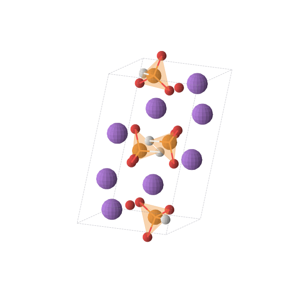 Crystal structure of Na2PHO3 (monoclinic, P21/c (No. 14))