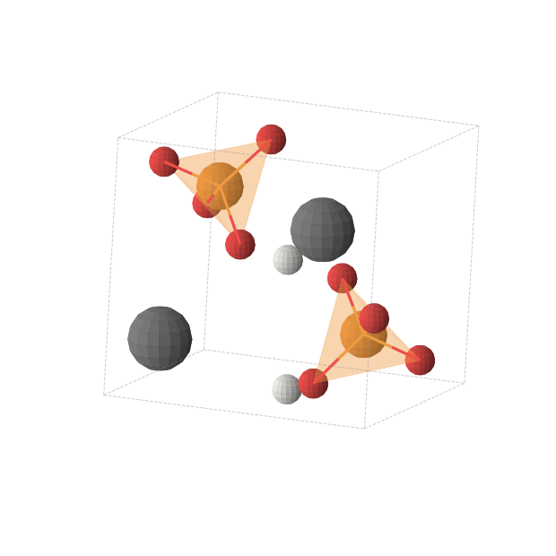 Crystal structure of PHPbO4 (monoclinic, Pc (No. 7))