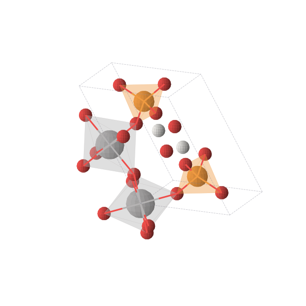 Crystal structure of H2O10P2V2 (triclinic, P-1 (No. 2))