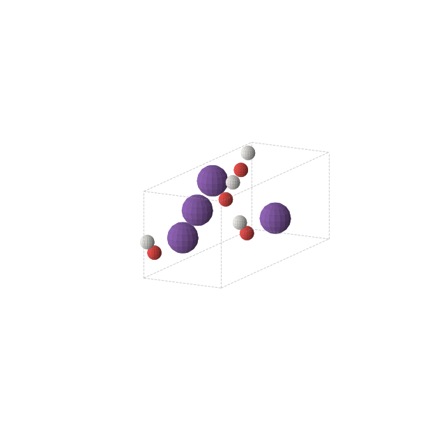 Crystal structure of RbHO (orthorhombic, Cmc21 (No. 36))