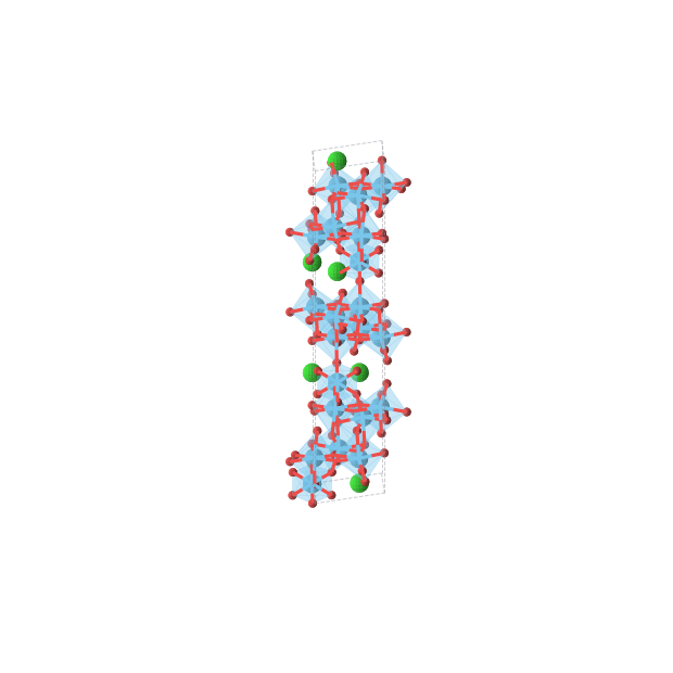 Crystal structure of Sr2Hf7O16 (trigonal, R-3 (No. 148))