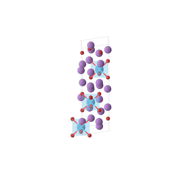 Crystal structure of Li8HfO6 (trigonal, R-3 (No. 148))