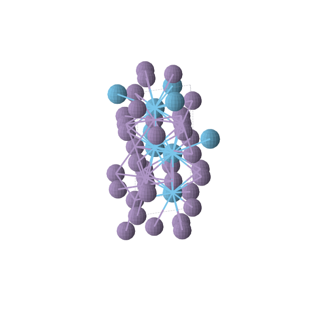 Crystal structure of HfMn2 (hexagonal, P63/mmc (No. 194))