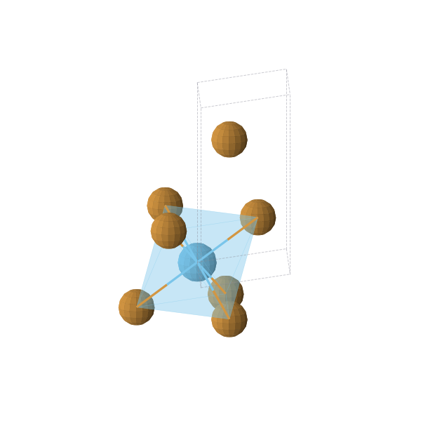 Crystal structure of HfTe2 (trigonal, P-3m1 (No. 164))