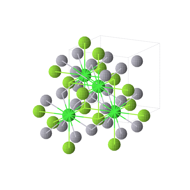 Crystal structure of Hg2MgSr (cubic, Fm-3m (No. 225))