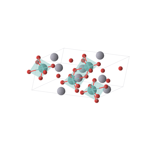 Crystal structure of Hg2MoO4 (monoclinic, C2/c (No. 15))