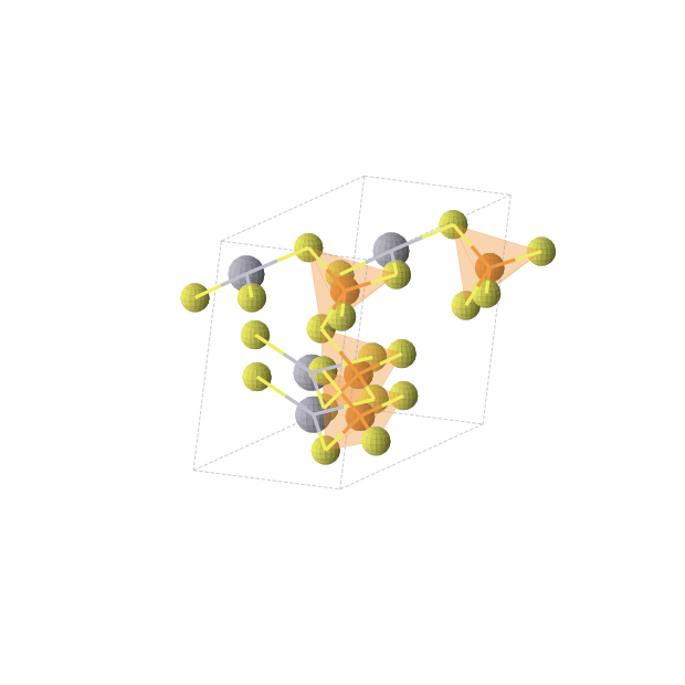 Crystal structure of Hg2P2S7 (monoclinic, C2 (No. 5))
