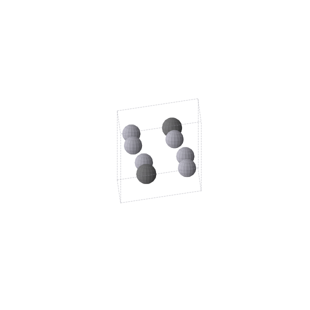 Crystal structure of Hg3Pb (hexagonal, P63/mmc (No. 194))