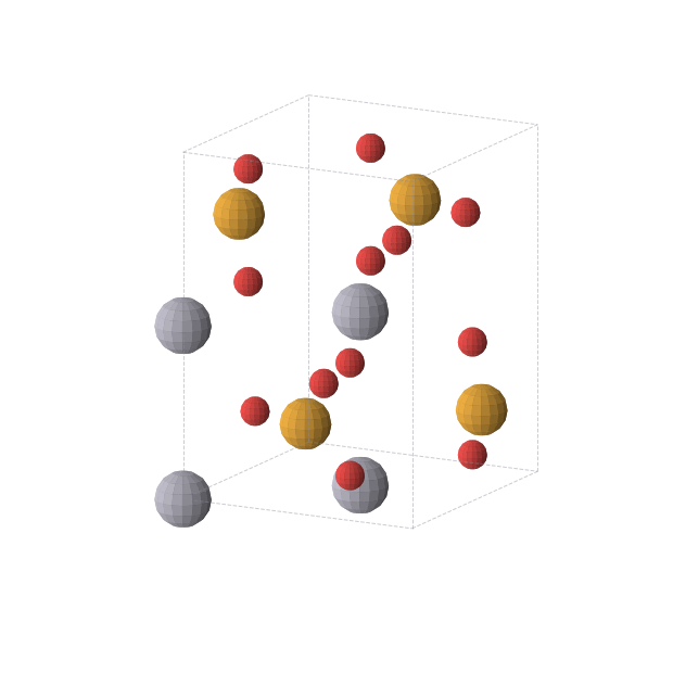 Crystal structure of HgSeO3 (orthorhombic, Pnma (No. 62))