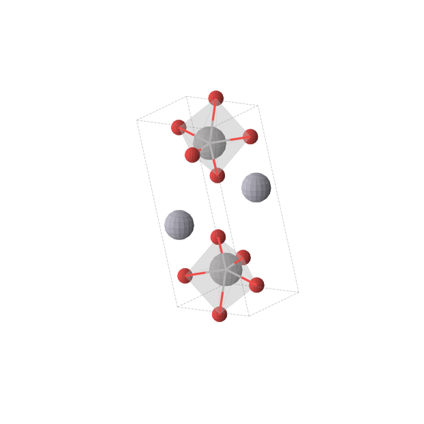 Crystal structure of HgO3V (triclinic, P-1 (No. 2))