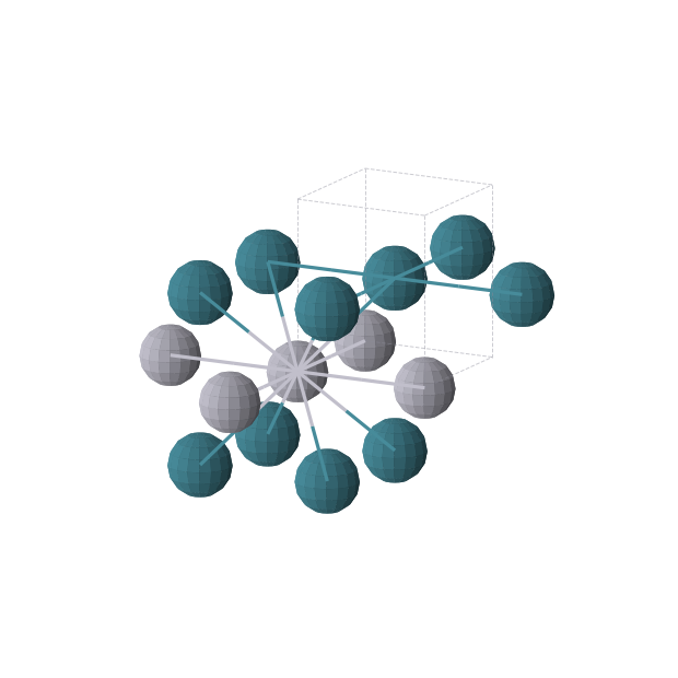 Crystal structure of HgPd (tetragonal, P4/mmm (No. 123))