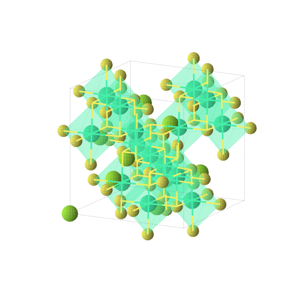 Crystal structure of Ho2MgS4 (cubic, Fd-3m (No. 227))
