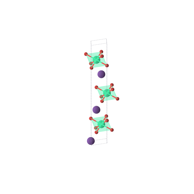Crystal structure of RbHoO2 (trigonal, R-3m (No. 166))