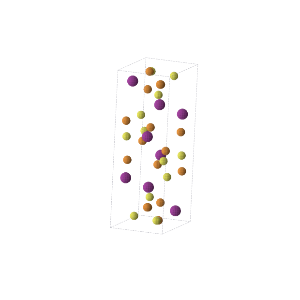 Crystal structure of I8P16S12 (triclinic, P-1 (No. 2))