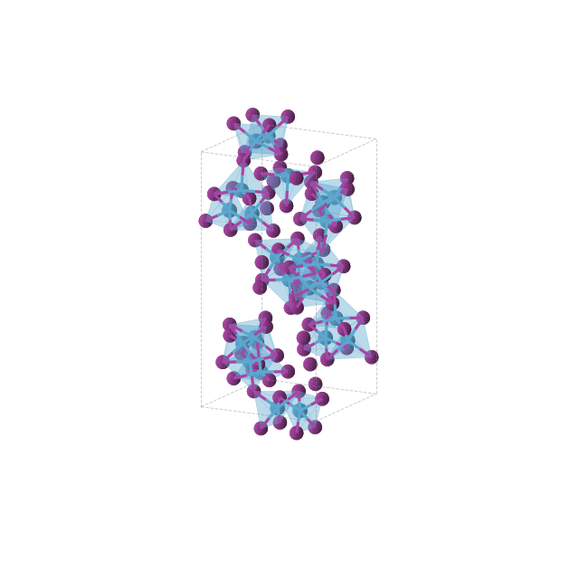 Crystal structure of WI3 (tetragonal, P41212 (No. 92))
