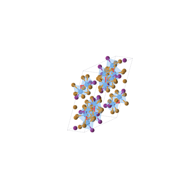 Crystal structure of I8O2Ta8Te18 (monoclinic, C2/c (No. 15))