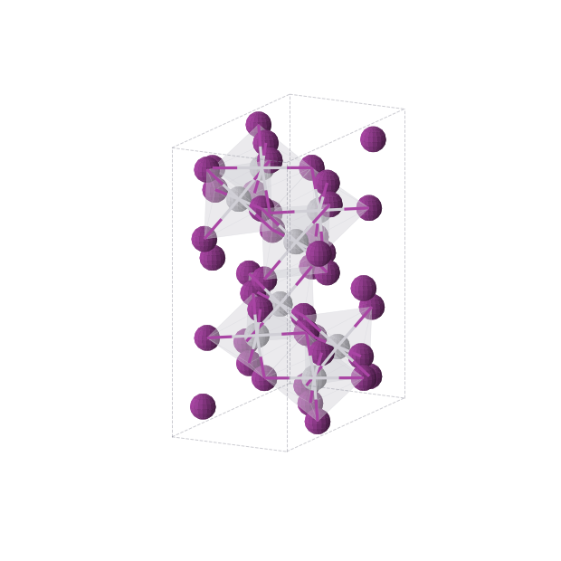 Crystal structure of PtI4 (orthorhombic, Pbca (No. 61))