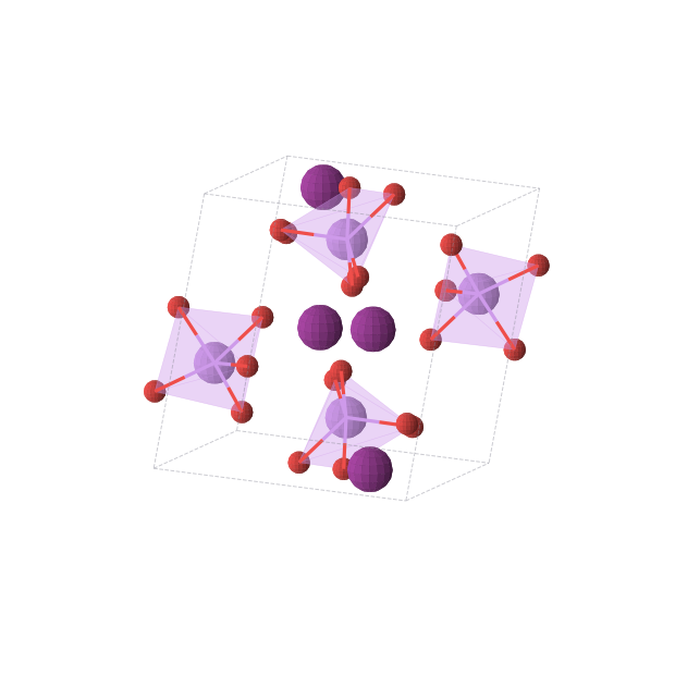 Crystal structure of I4Li4O16 (monoclinic, P21/c (No. 14))