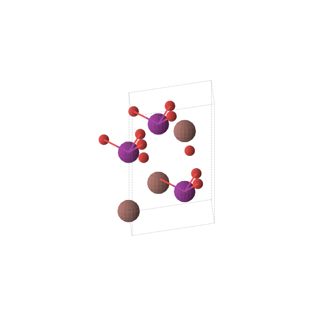 Crystal structure of TlIO3 (trigonal, R3m (No. 160))