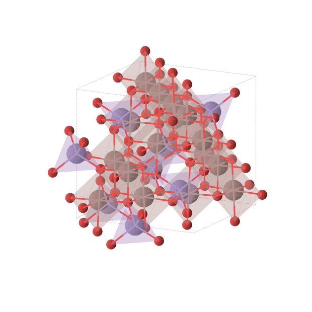 Crystal structure of MnIn2O4 (cubic, Fd-3m (No. 227))