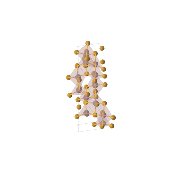 Crystal structure of In2Se3 (hexagonal, P61 (No. 169))