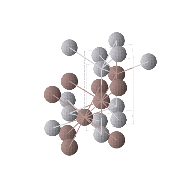 Crystal structure of In3Pt2 (trigonal, P-3m1 (No. 164))