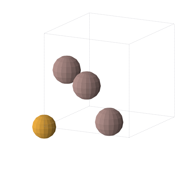 Crystal structure of In3Se (cubic, Pm-3m (No. 221))