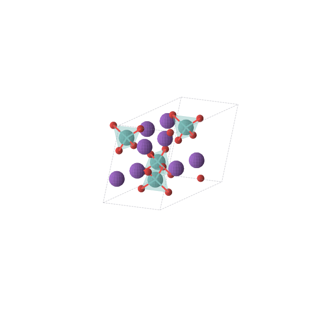Crystal structure of K2MoO4 (monoclinic, C2/m (No. 12))