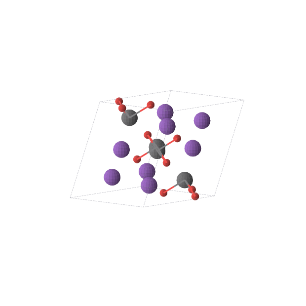 Crystal structure of K2PbO2 (triclinic, P-1 (No. 2))