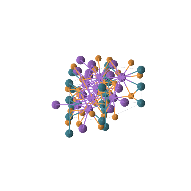 Crystal structure of K4P4Pd2 (orthorhombic, Cmcm (No. 63))