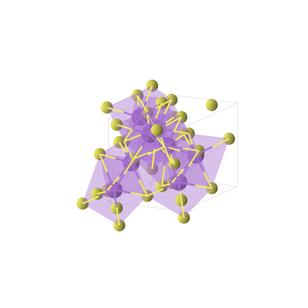 Crystal structure of K2S3 (orthorhombic, Cmc21 (No. 36))