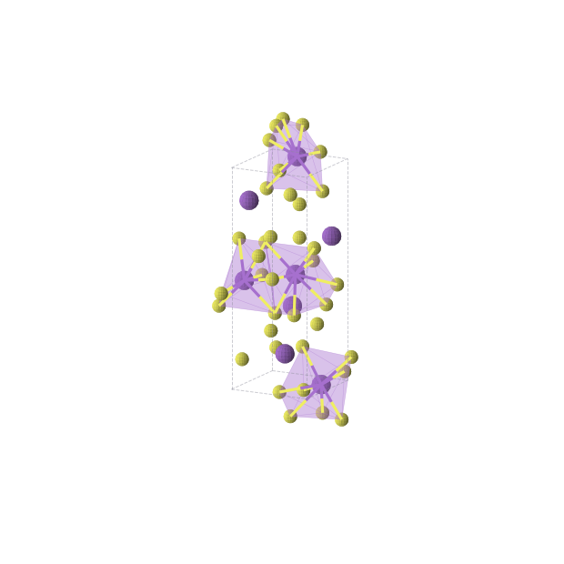 Crystal structure of K2S5 (orthorhombic, P212121 (No. 19))
