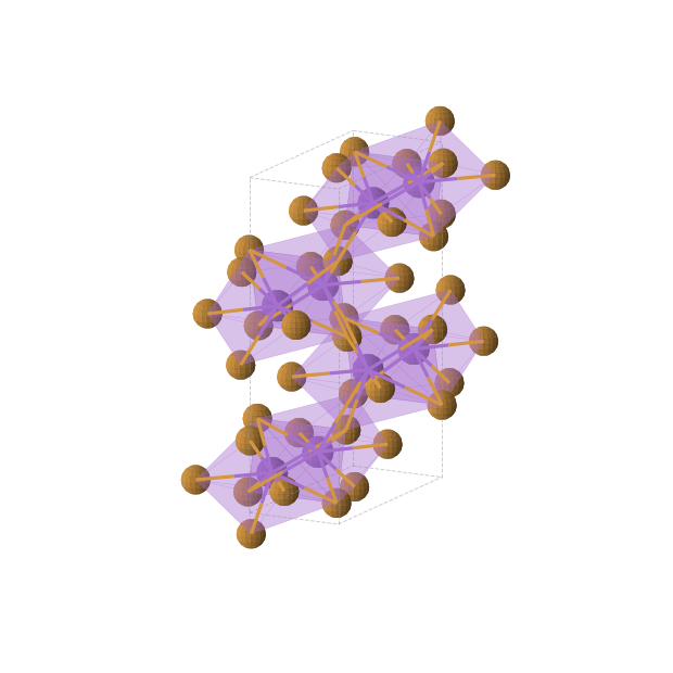 Crystal structure of K2Te3 (orthorhombic, Pnma (No. 62))