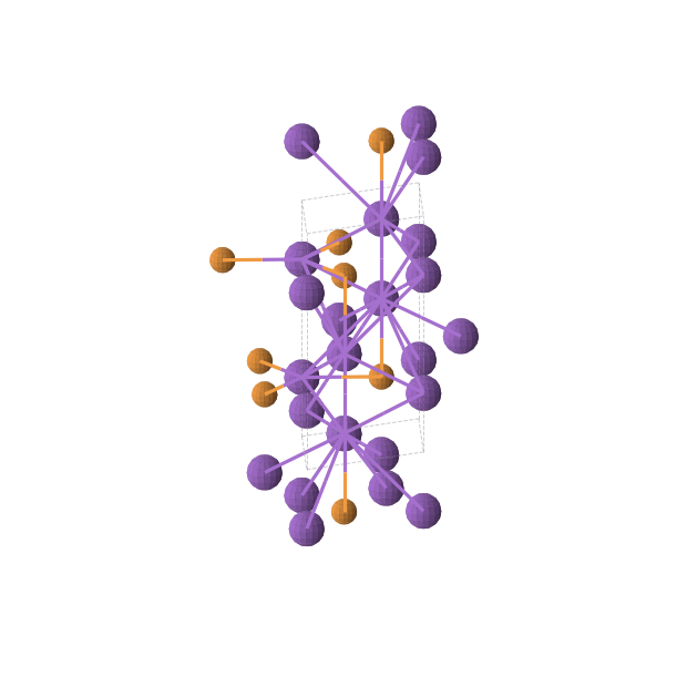Crystal structure of K3P (hexagonal, P63/mmc (No. 194))